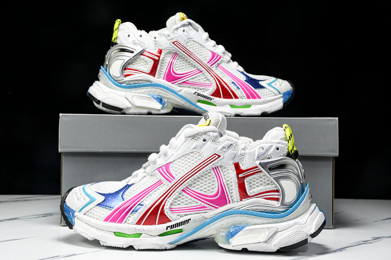 BALENCIAGA RUNNER x WHITE MULTICOLOR