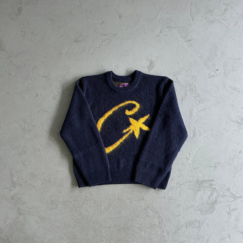 "CRTZ" Mohair Dark Blue
