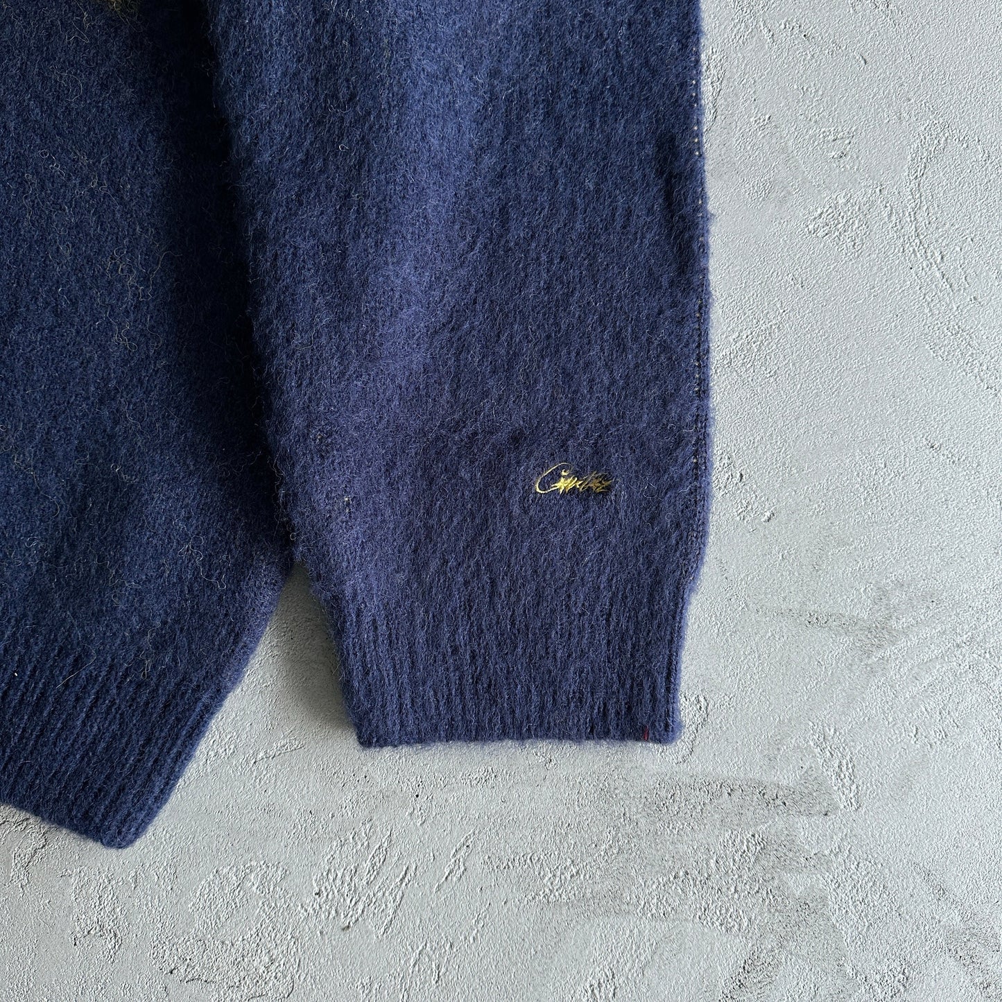 "CRTZ" Mohair Dark Blue