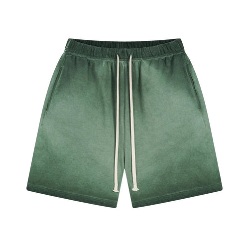 Belleza Green Washed Shorts