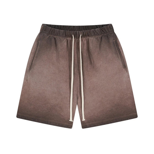 Belleza Brown Washed Shorts