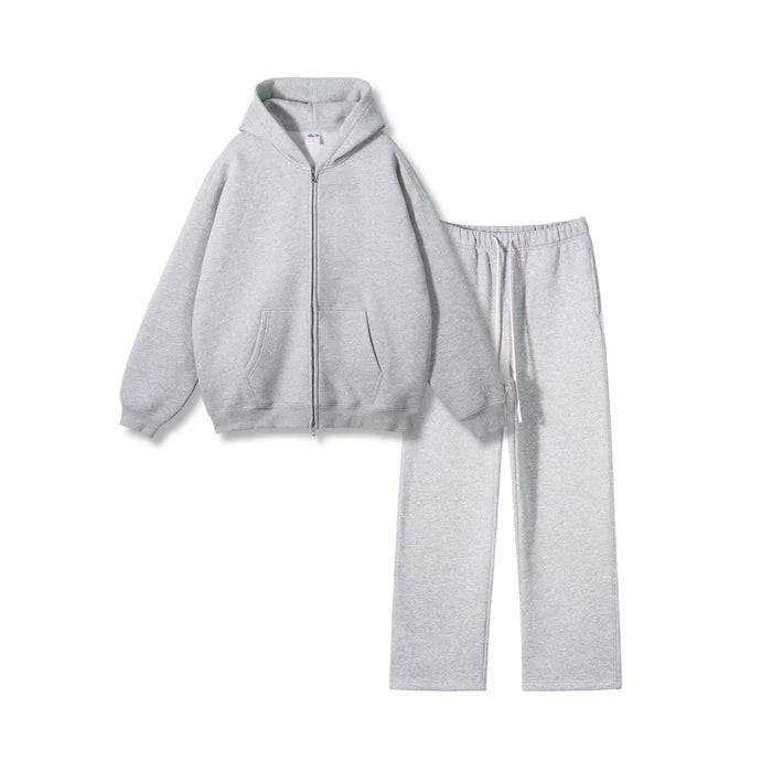 FiveAura-Basic Zip Tracksuit