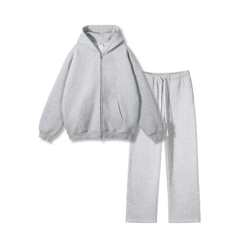 FiveAura-Basic Zip Tracksuit