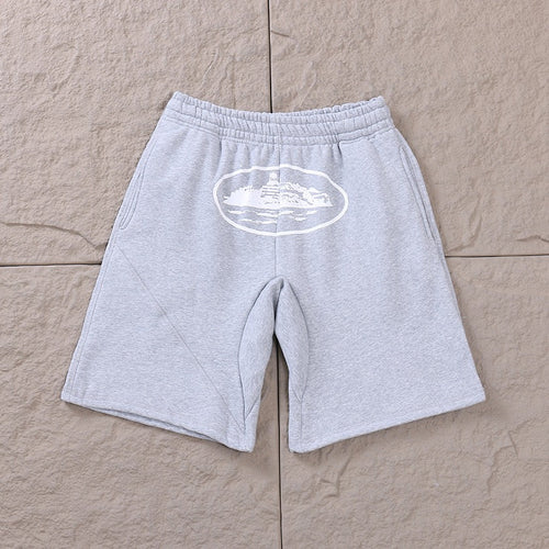 "alcatraz" shorts grey