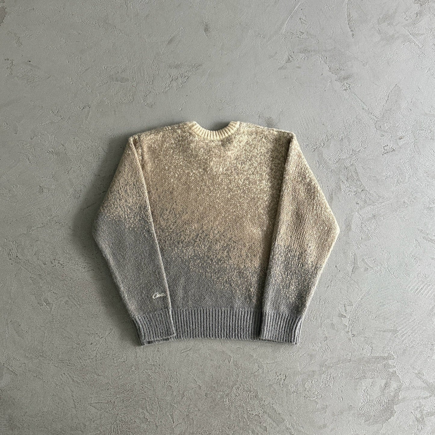 "CRTZ" Mohair Beige/Grey