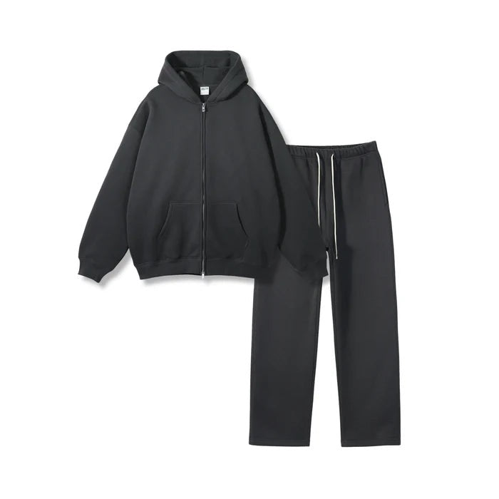 FiveAura-Basic Zip Tracksuit