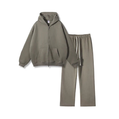 FiveAura-Basic Zip Tracksuit