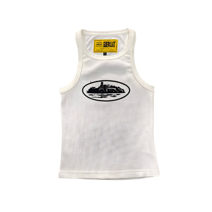 CORTEIZ RTW OG WOMEN'S ALCATRAZ TANK TOP WHITE