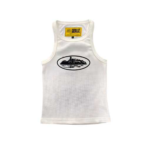 CORTEIZ RTW OG WOMEN'S ALCATRAZ TANK TOP WHITE