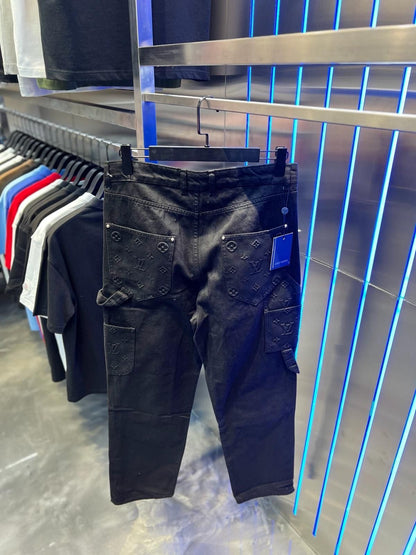 LV carpenter denim jeans black