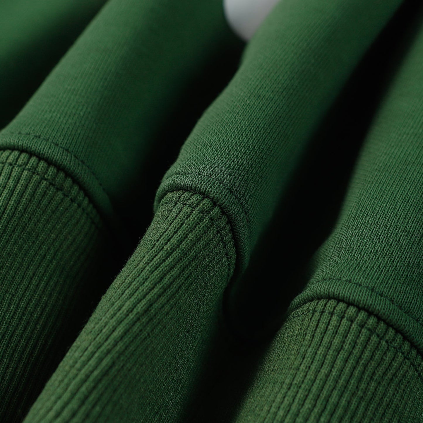 SWEAT À CAPUCHE EN COTON À MOTIFS DE DENIM TEARS, VERT FONCÉ