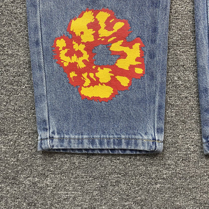 DENIM TEARS x OFFSET JEANS DÉLAVAGE LÉGER