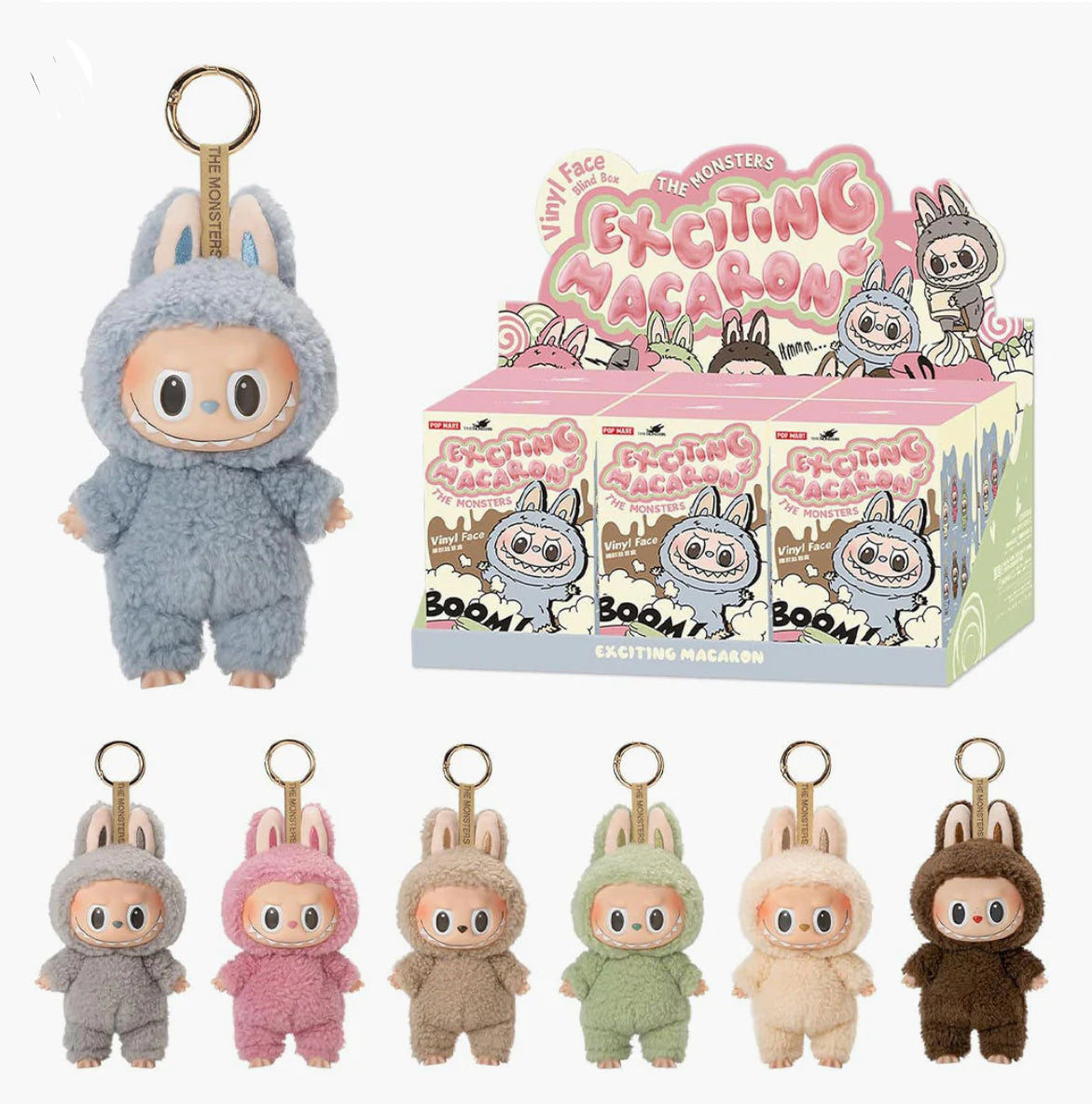 Labubu Exciting Macarons Whole Mystery Box
