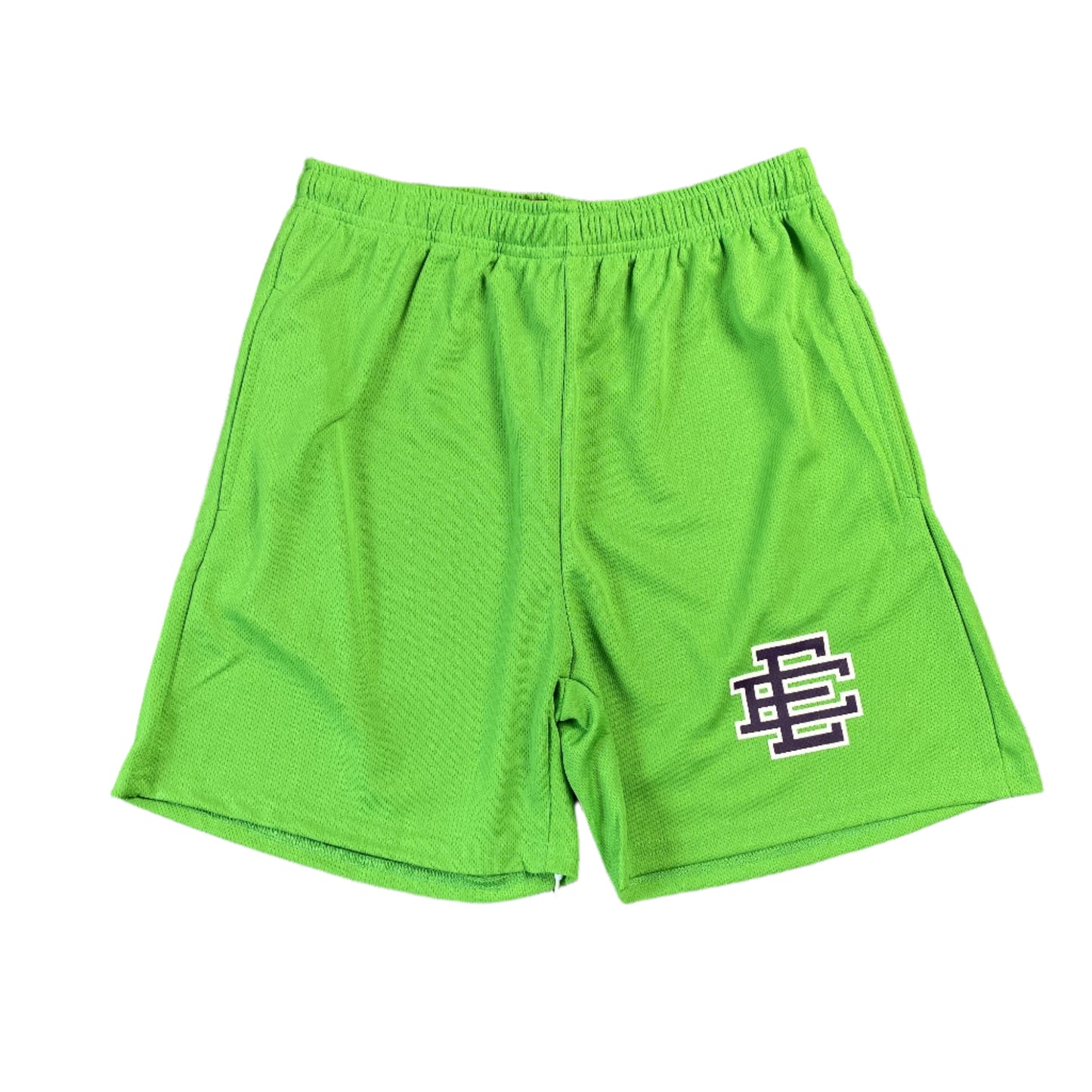 ERIC EMANUEL EE BASIC SHORTS SLIME GREEN/BLACK