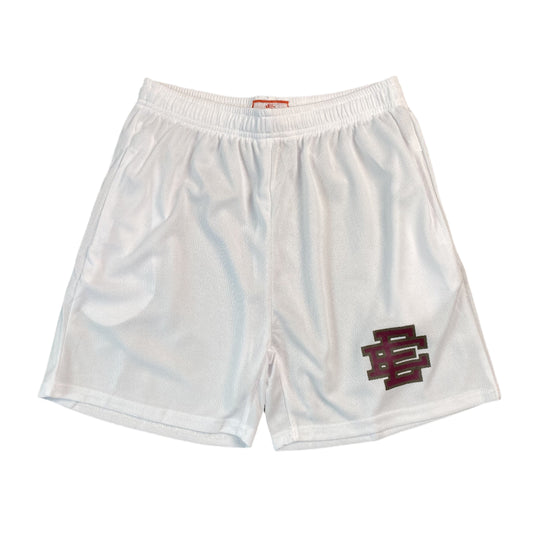 ERIC EMANUEL EE BASIC SHORTS WHITE/GREY/MAROON