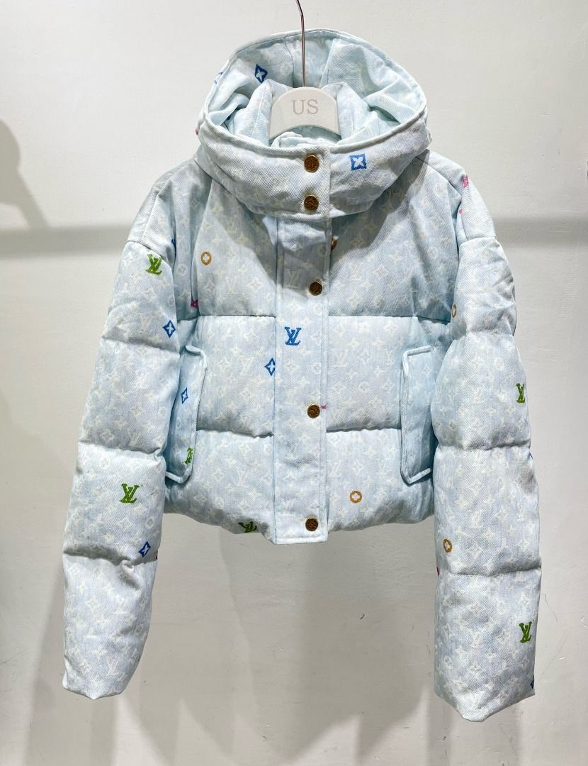 LV MONOGRAM DENIM COAT