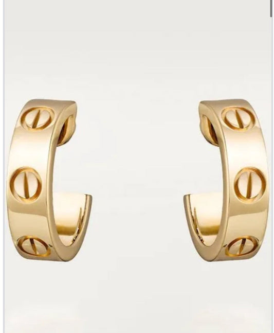 Cartier Small earrings gold