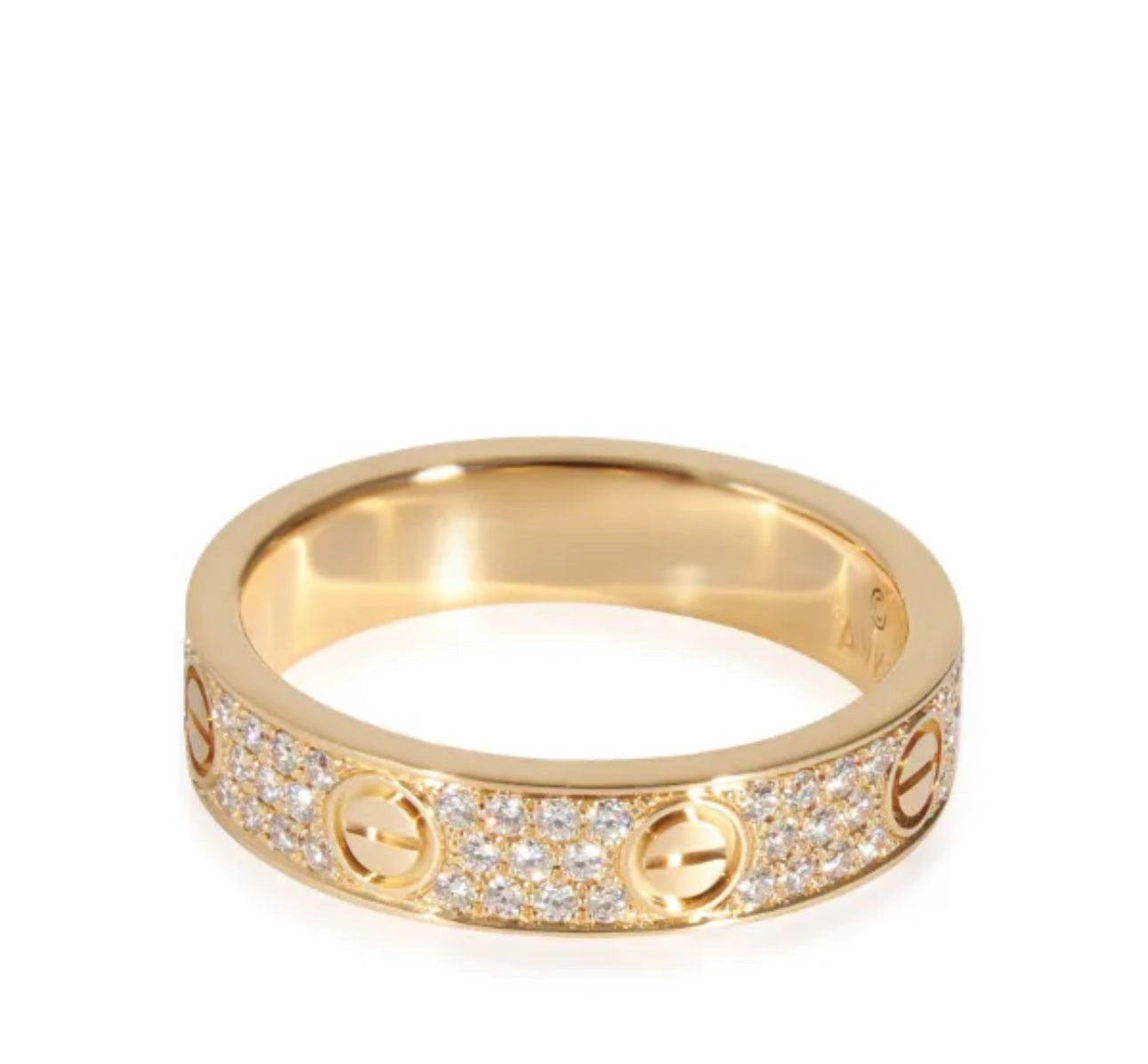 Bague Cartier avec diamants