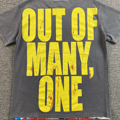 GODSPEED LONG LONELY ROAD T-SHIRT GREY