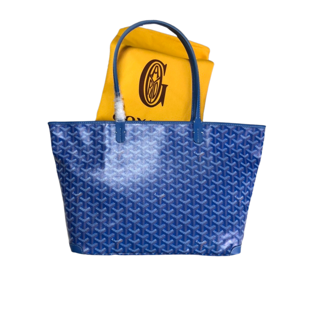 GOYARD ARTOIS PM TOTE BAG BLUE