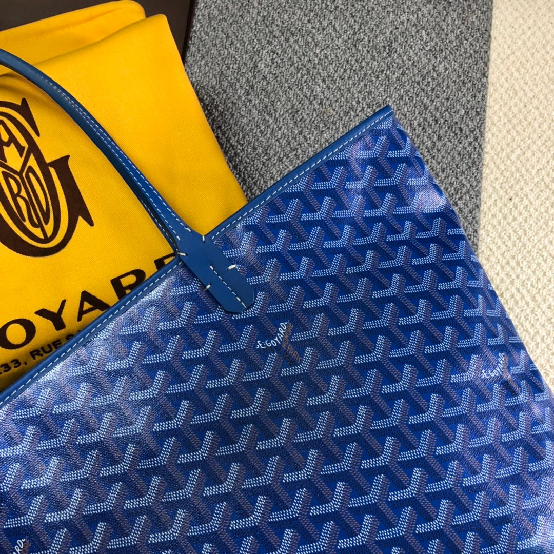 GOYARD ARTOIS PM TOTE BAG BLUE