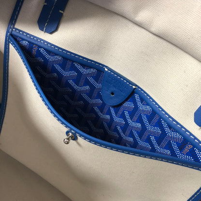GOYARD ARTOIS PM TOTE BAG BLUE