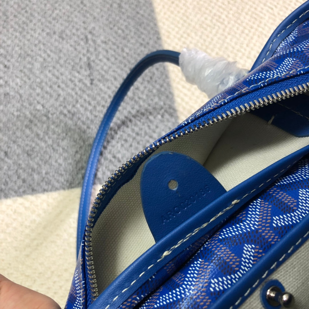GOYARD ARTOIS PM TOTE BAG BLUE