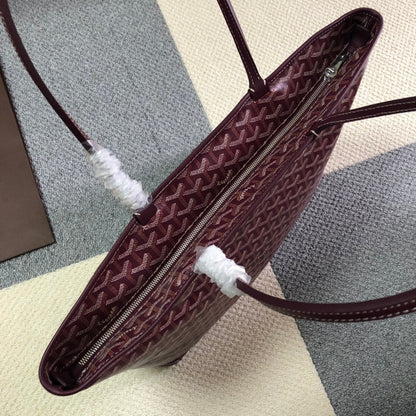 GOYARD ARTOIS PM TOTE BAG BURGUNDY