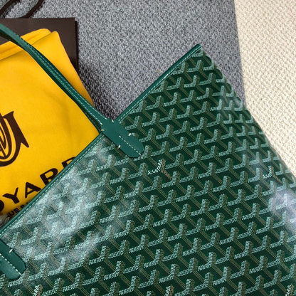 GOYARD ARTOIS PM TOTE BAG GREEN