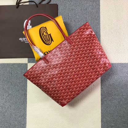 GOYARD ARTOIS PM TOTE BAG RED