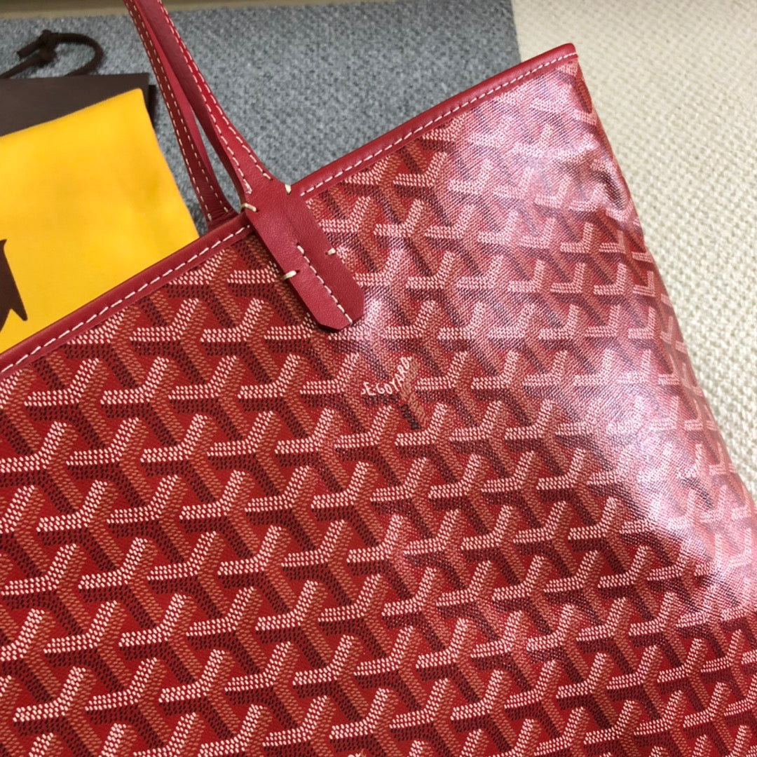 GOYARD ARTOIS PM TOTE BAG RED