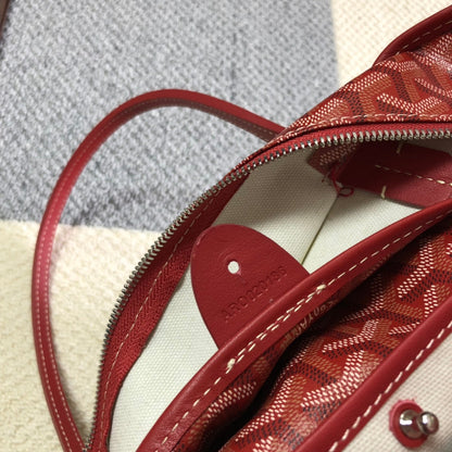 GOYARD ARTOIS PM TOTE BAG RED