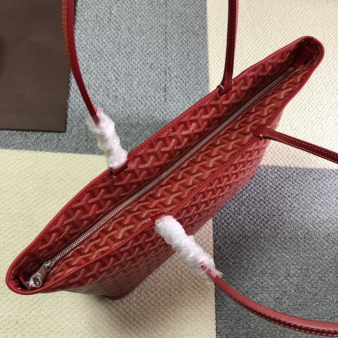 GOYARD ARTOIS PM TOTE BAG RED