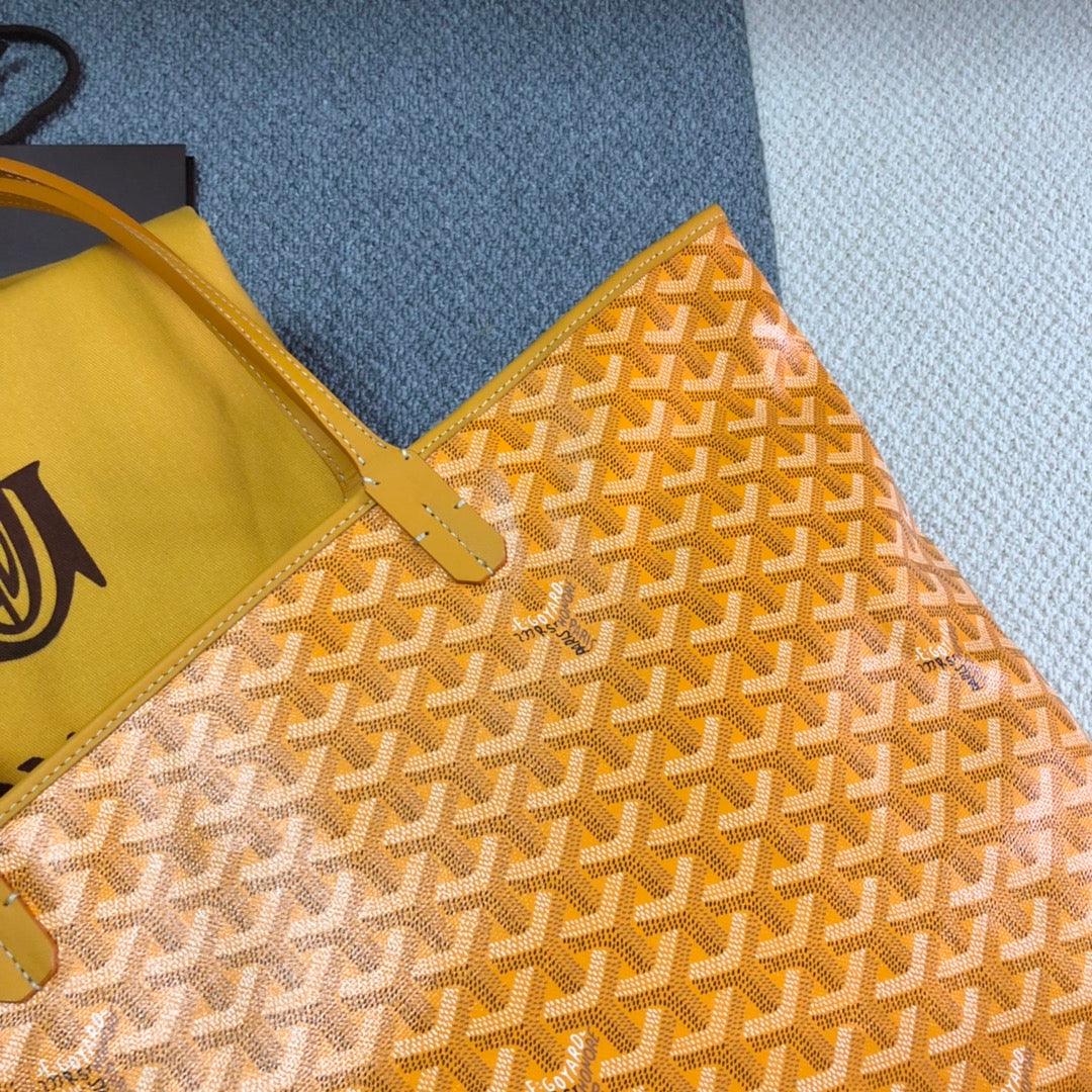 GOYARD ARTOIS PM TOTE BAG YELLOW