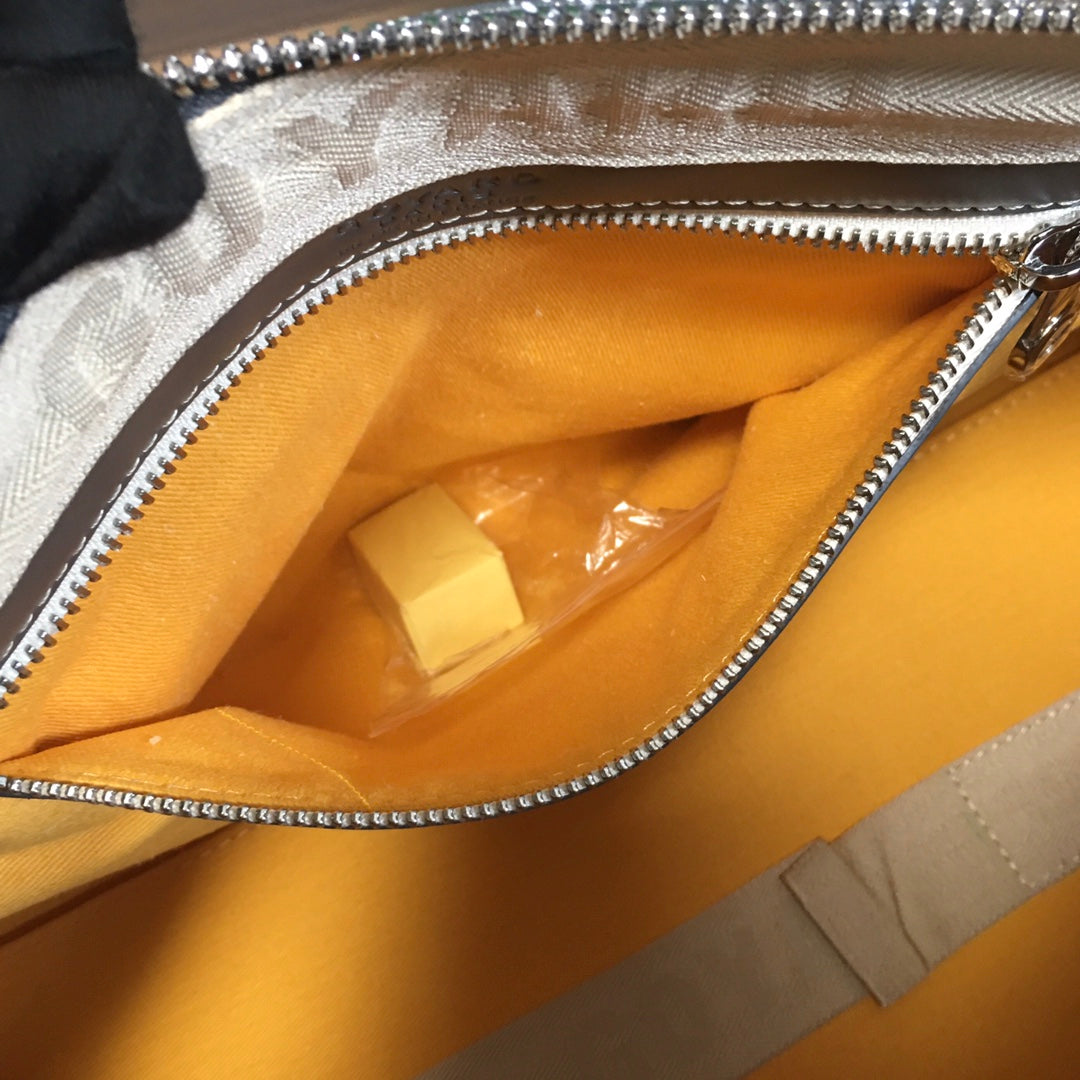 GOYARD BOSTON 50 TRAVEL BAG GREY