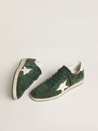 Baskets Golden Goose Ball Star – Daim vert forêt