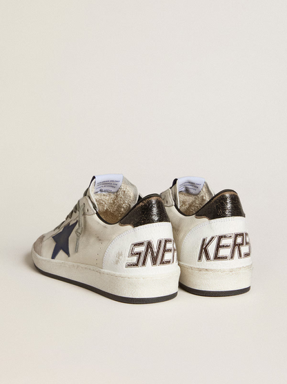 Ball Star Golden Goose – Semelle Navy Star et graffiti « Golden Goose »