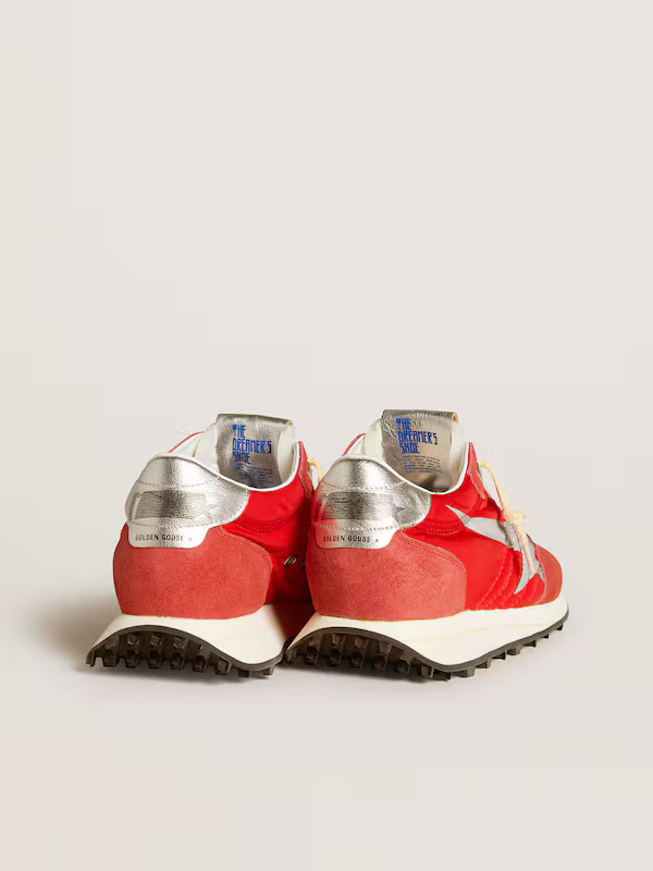 Golden Goose Soul Star Sneaker – Red & Silver