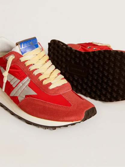 Golden Goose Soul Star Sneaker – Red & Silver
