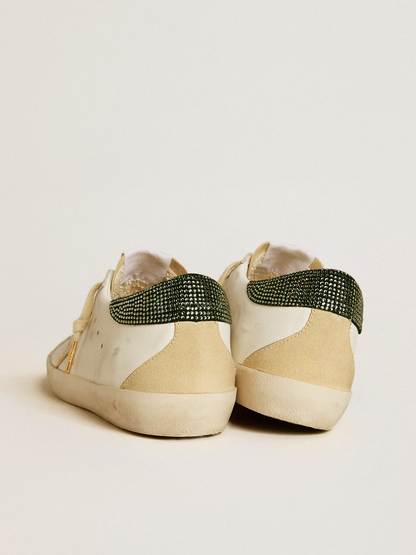 Golden Goose Super-Star Édition Limitée – Étoile Dorée avec Talon Swarovski