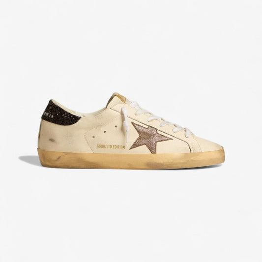 Golden Goose Super-Star LTD Rose Glitter Sneaker