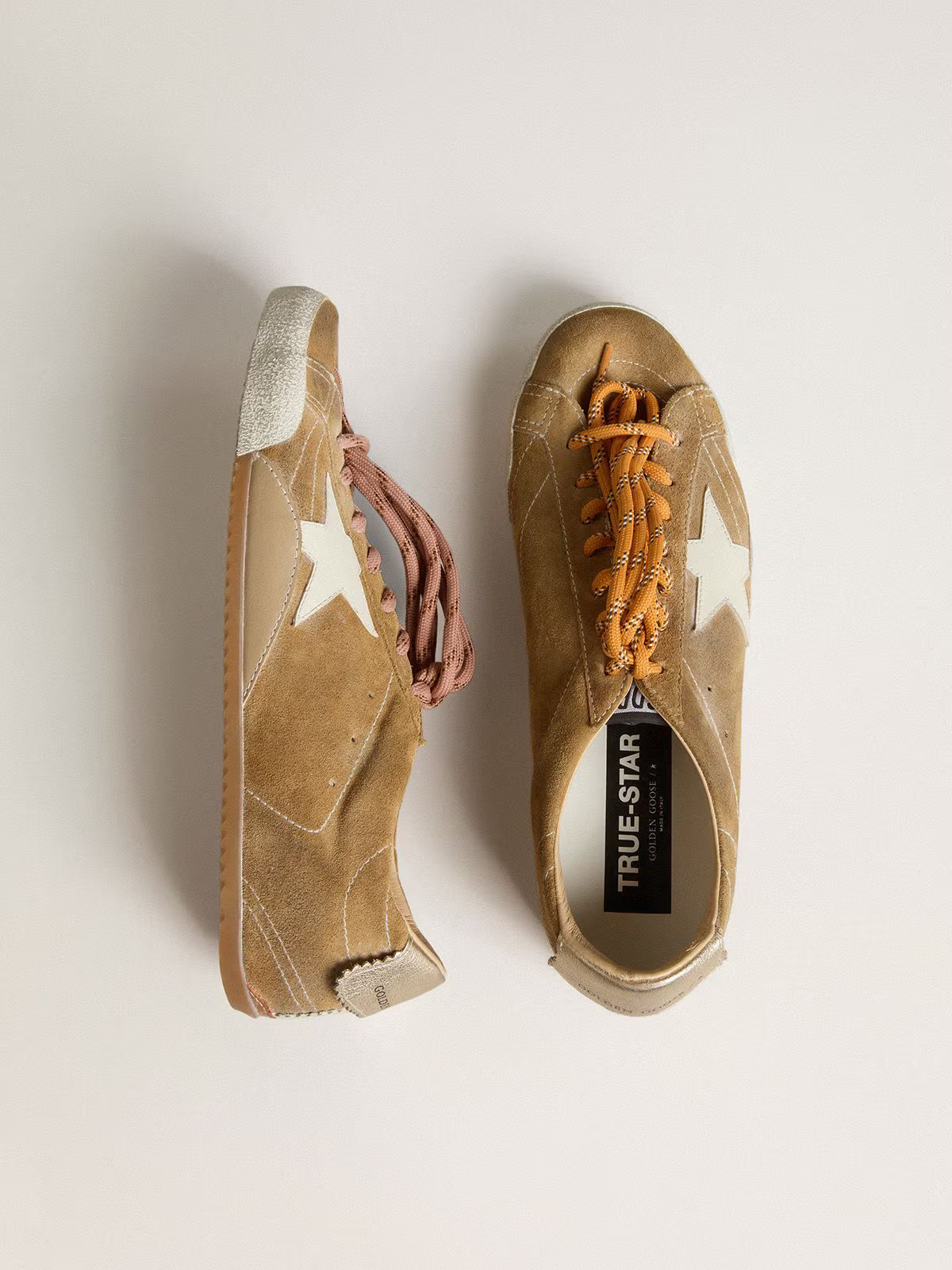 Golden Goose TrueStar Sneaker Tan Suede