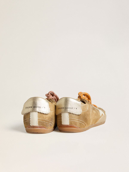 Golden Goose TrueStar Sneaker Tan Suede