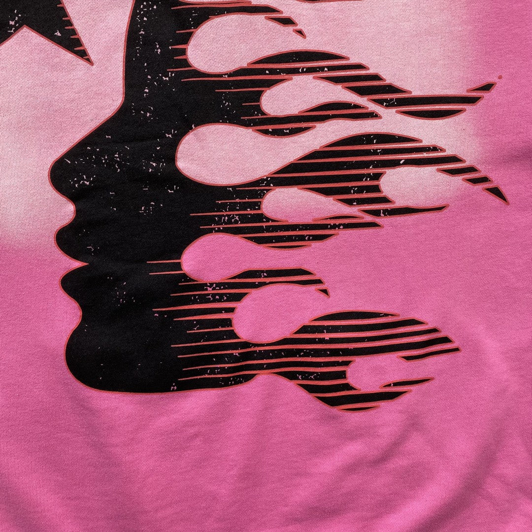 HELLSTAR BRAINWASHED WITHOUT BRAIN HOODIE PINK