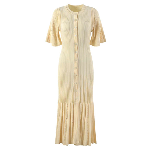 SANDRO YELLOW DRESS