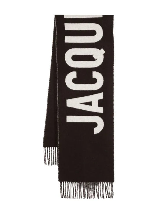 JACQUEMUS SCARF CHOCO