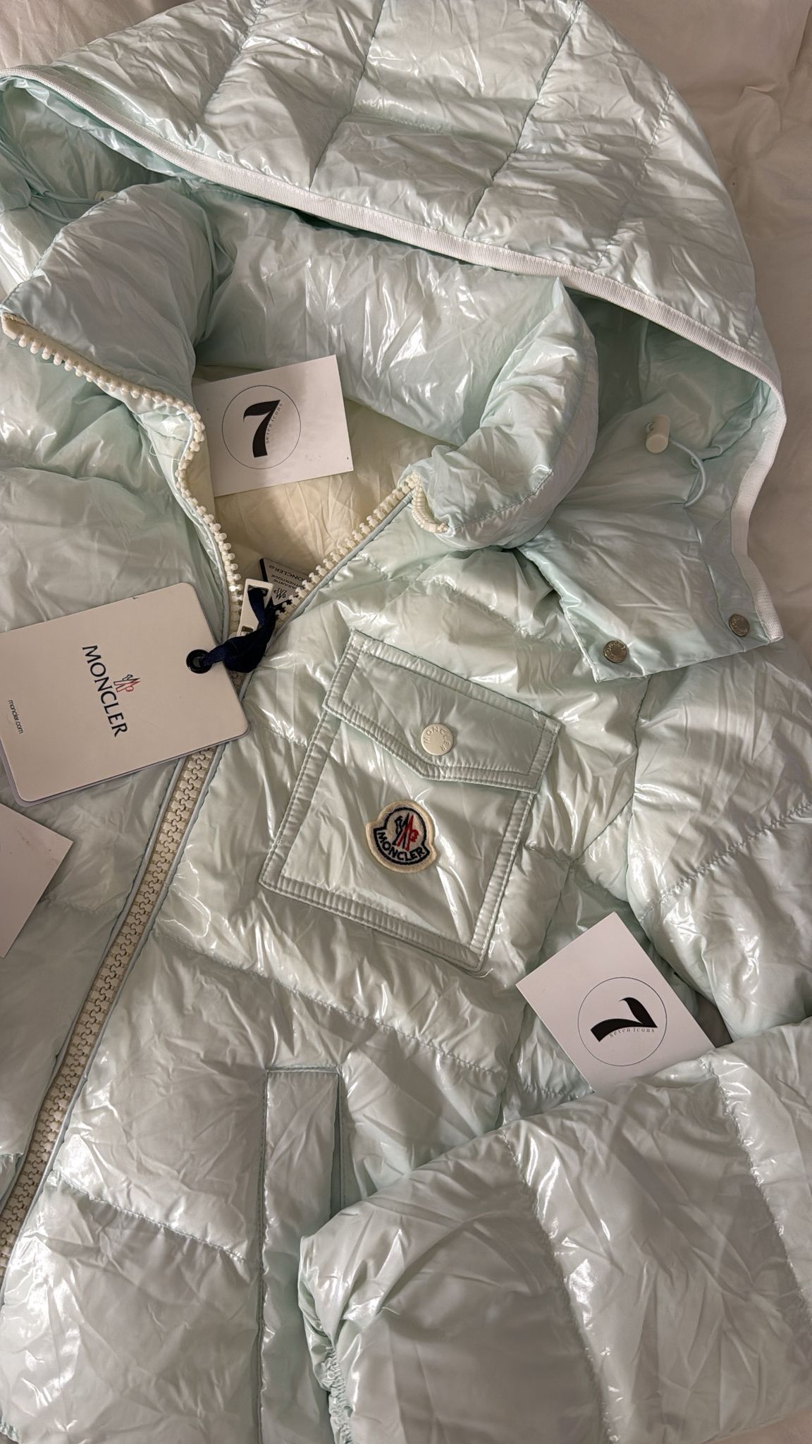 BABY BLUE ICE MONCLER JACKET
