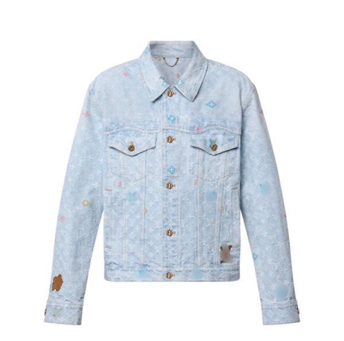 LV Denim jacket multicolor