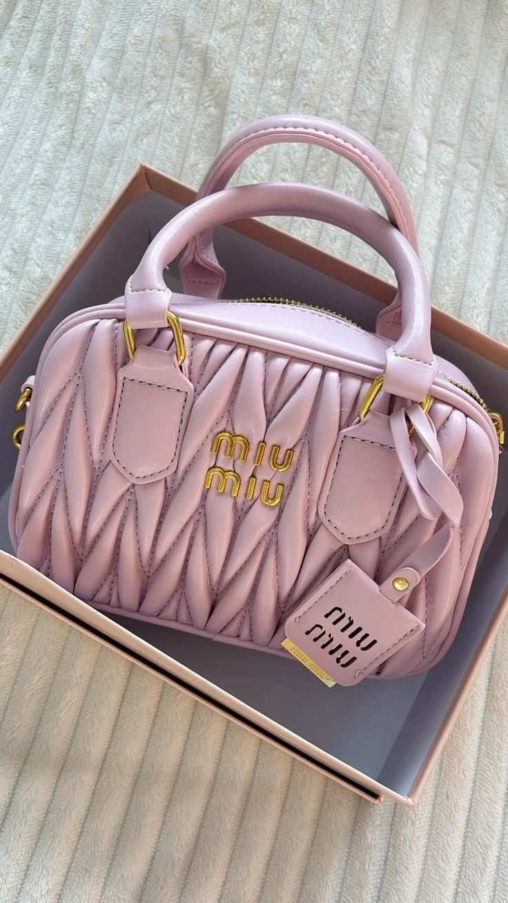 SAC MINI MIU MIU ROSE CLAIR