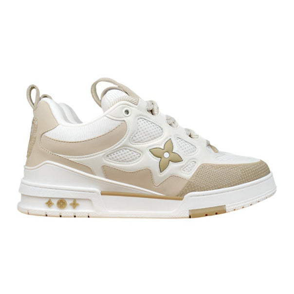 LOUIS VUITTON LV SKATE SNEAKER BEIGE WHITE
